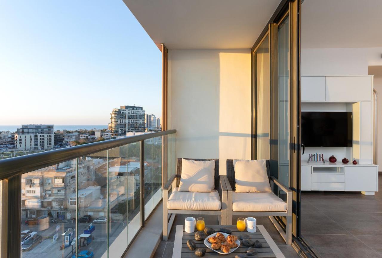 Florentine 2Br With Sea View By Holyguest テル・アビブ エクステリア 写真